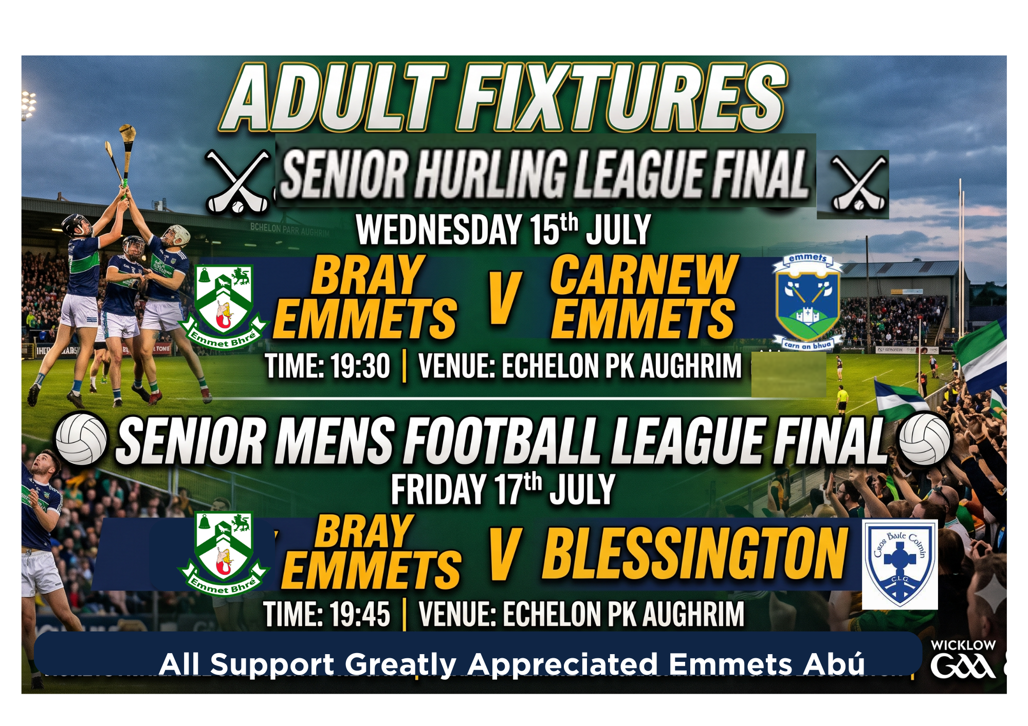All Support Greatly Appreciated Emmets Abú